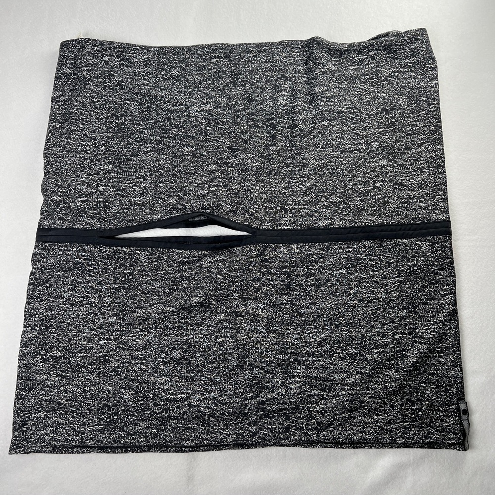 Lululemon Women's Vinyasa Scarf‎ Rulu Ringspun Denim Black White OS - Picture 3 of 6